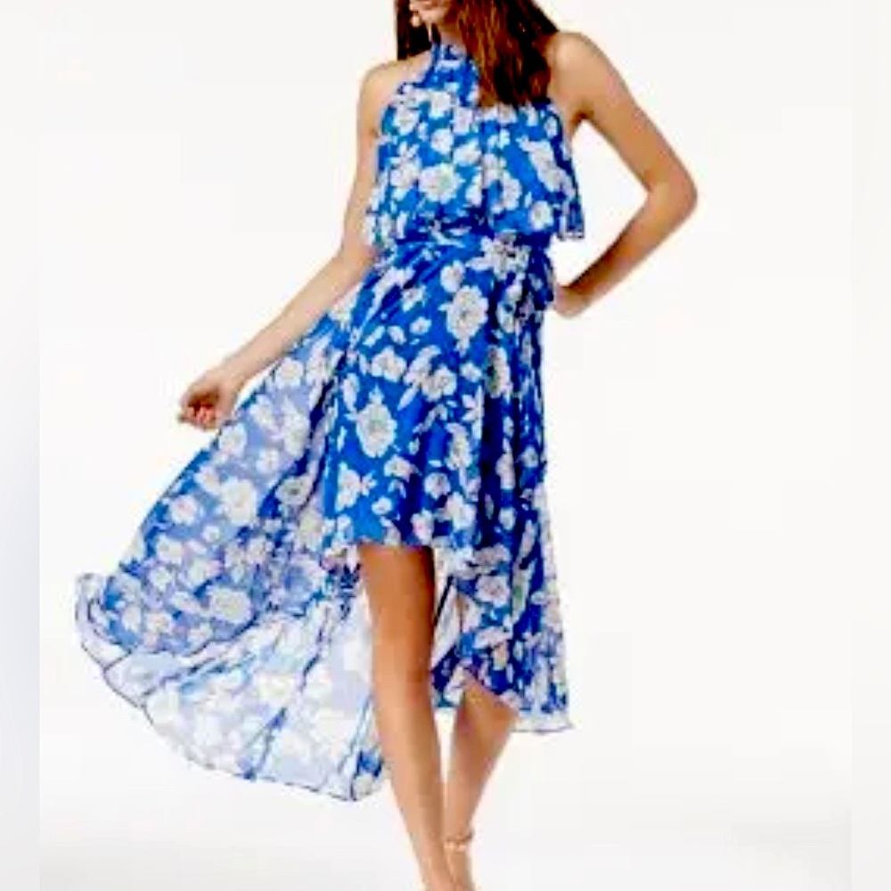 INC Petite Coastal HighLow Popover Dress - Size 6P